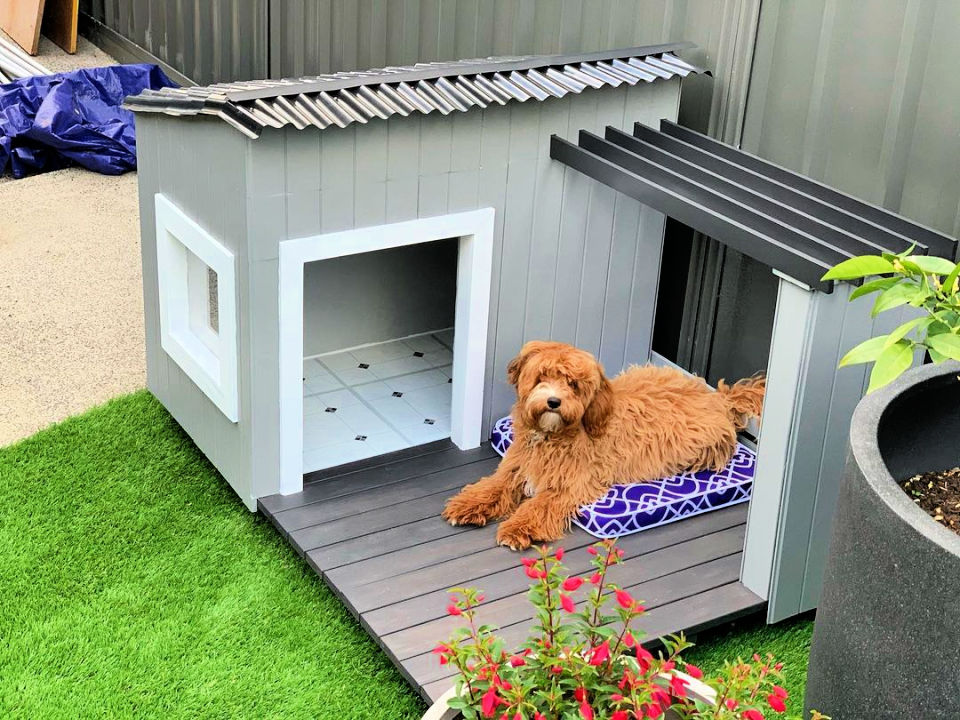 how much does it cost to build an insulated dog house