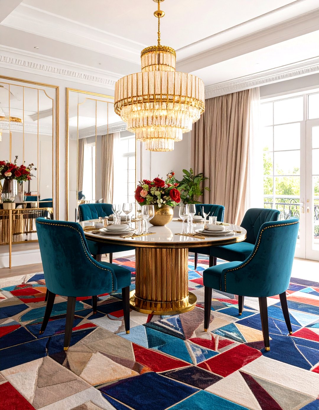 24 Carpeted Dining Room Ideas: Textures, Comfort, Style - Too Much Time
