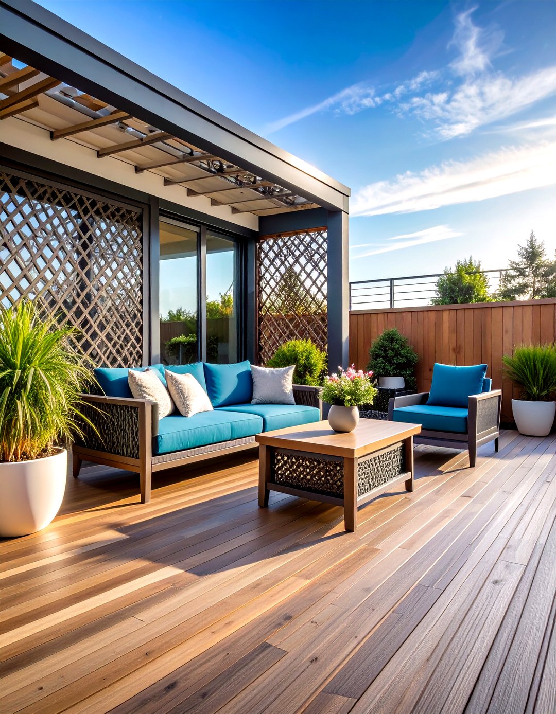 24 Deck Lattice Ideas to Add Style and Shade On Decks - Too Much Time