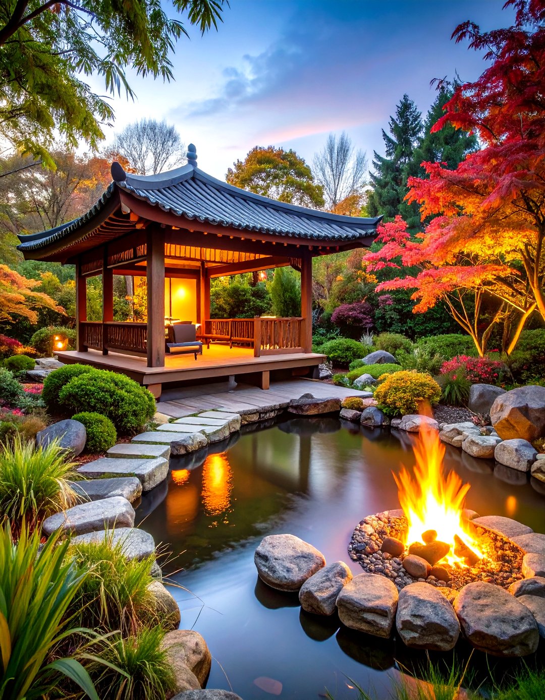 24 Gazebo with Fireplace: Stylish Shelter for Evenings - Too Much Time