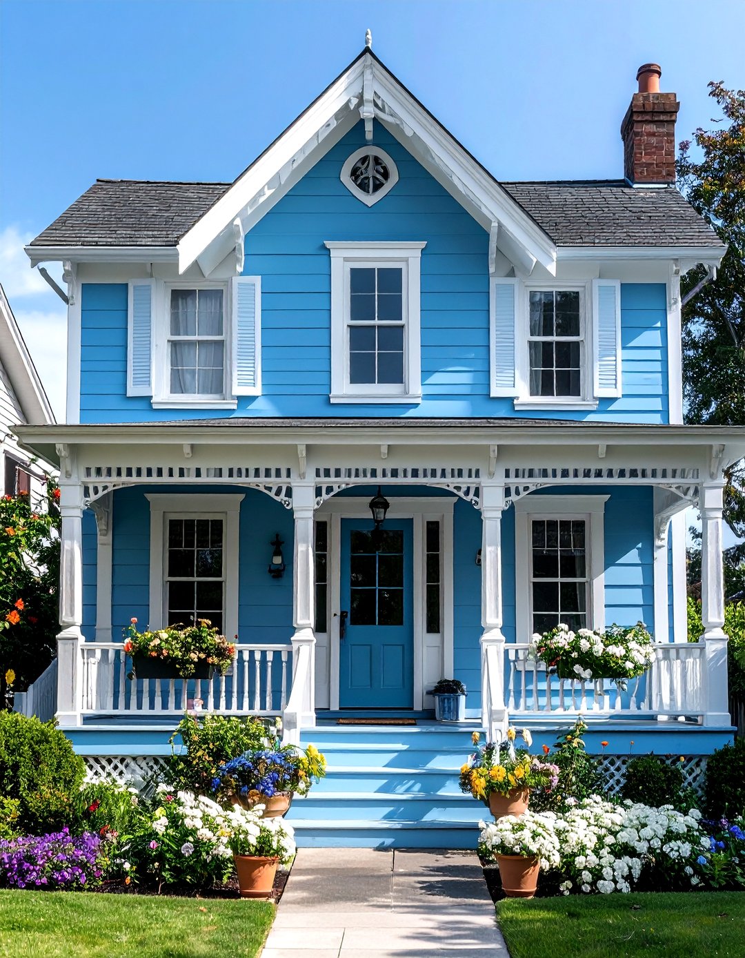24 Blue Victorian House Colors: Classic Curb Appeal - Too Much Time