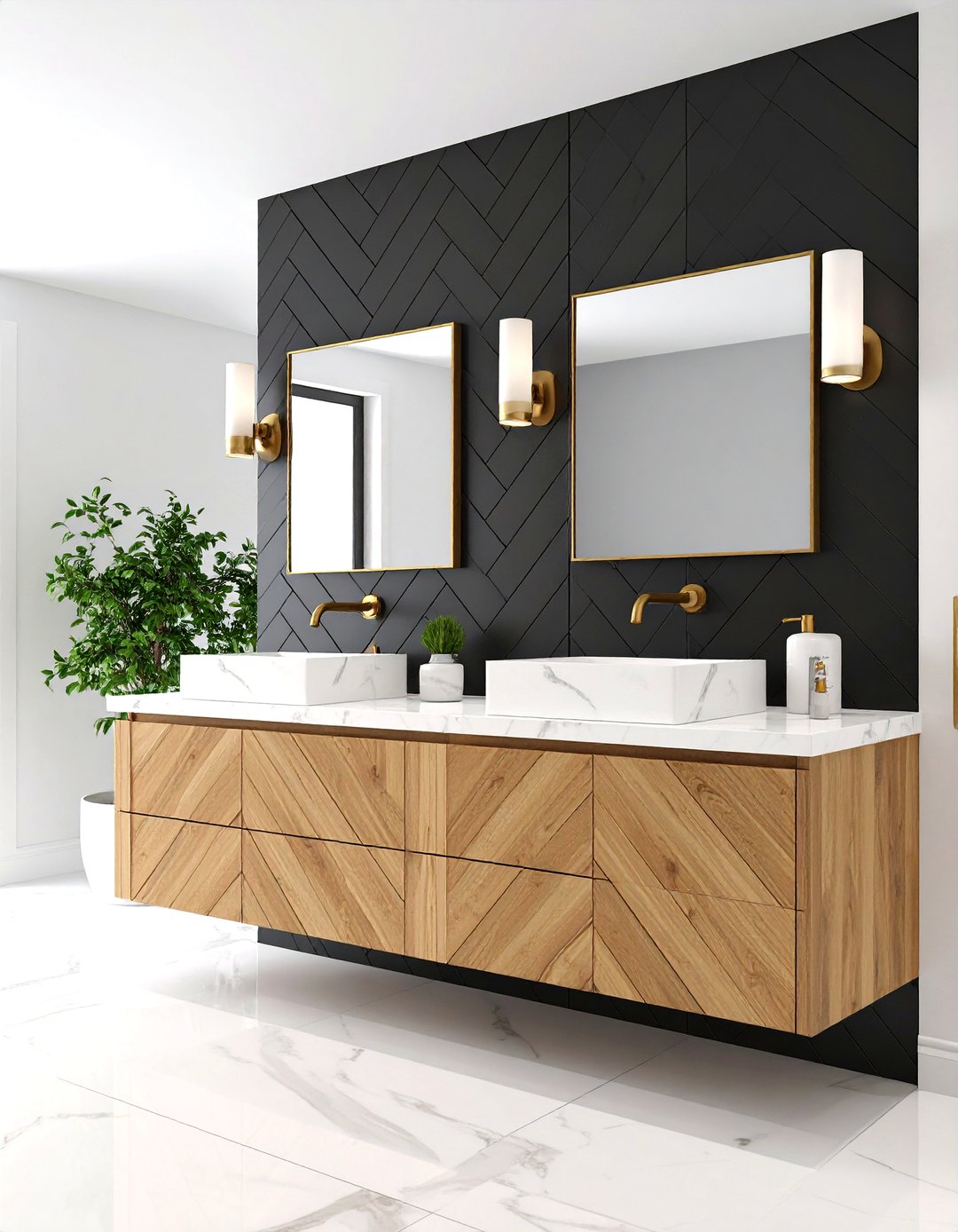 24 Black Accent Wall Ideas for Dramatic Spaces At Home - Too Much Time