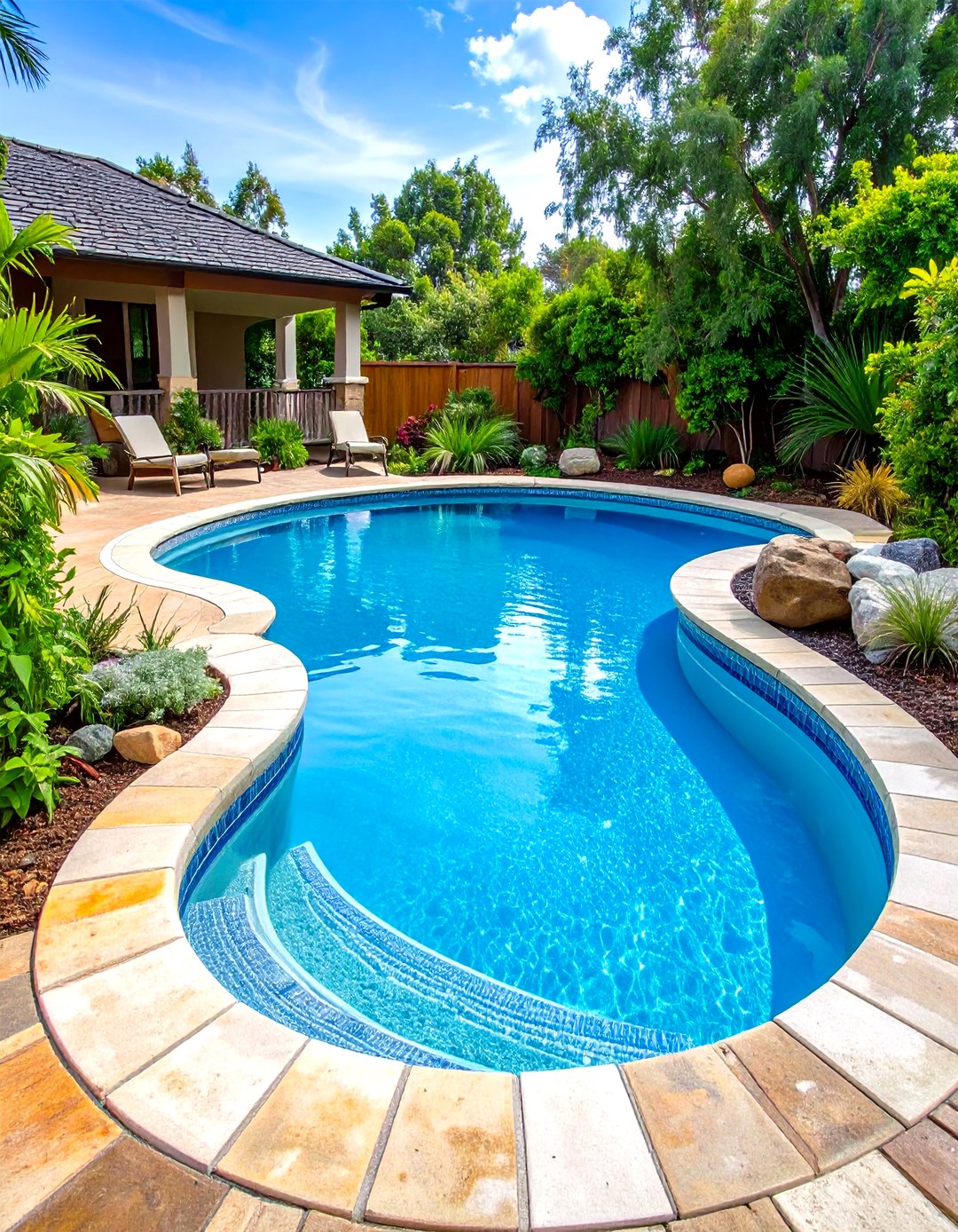 24 Lagoon Pool Design Ideas: Tropical Outdoor Retreats - Too Much Time