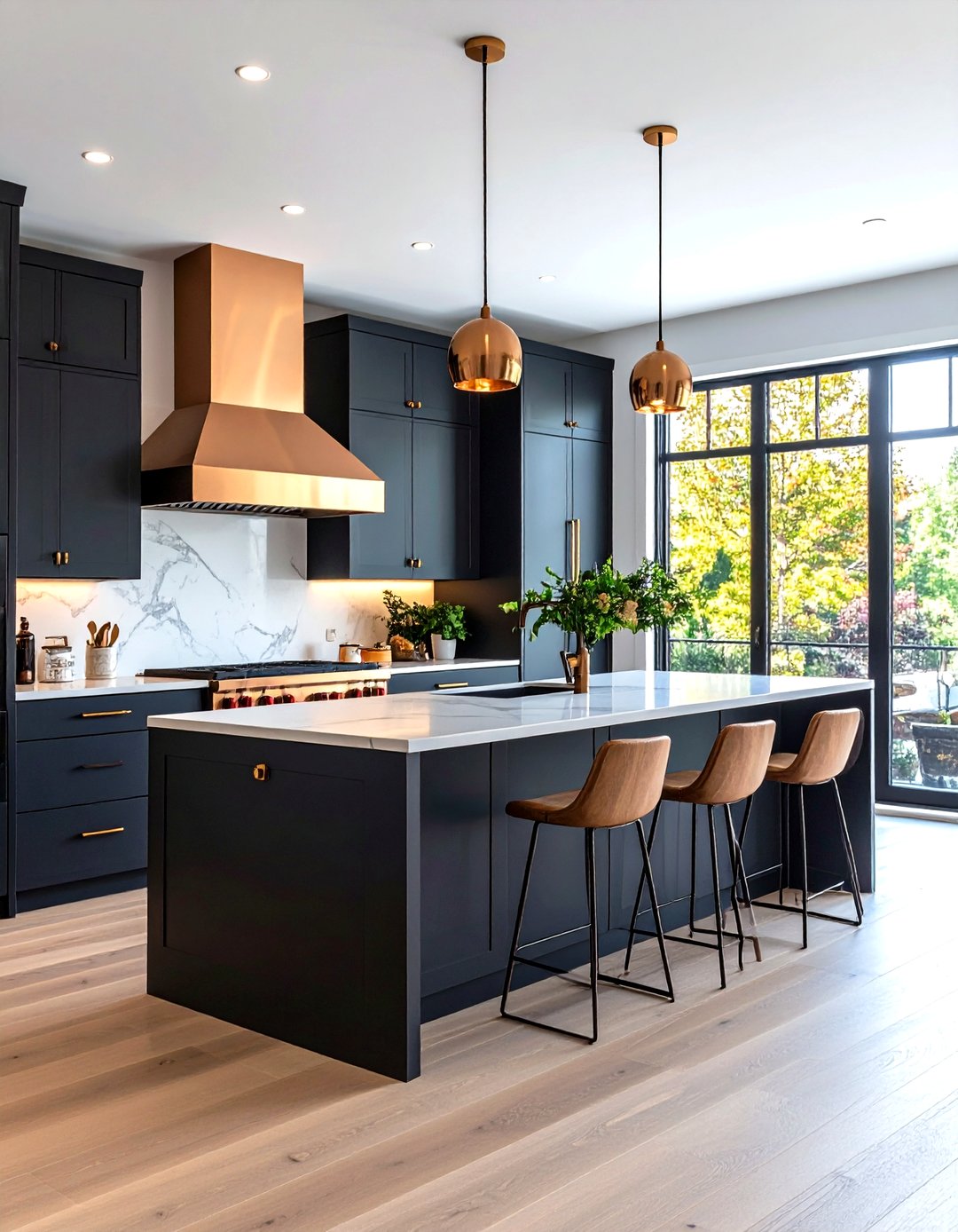 24 Kitchens with Black Cabinets to Elevate Bold Spaces - Too Much Time