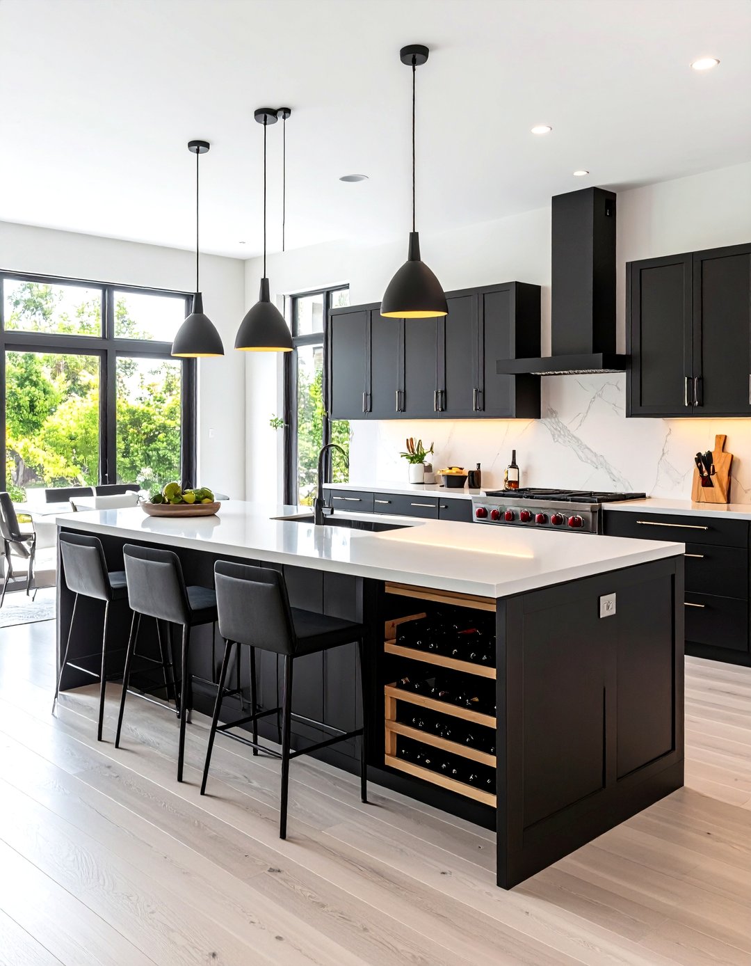 24 Black Kitchen Islands for Bold, Functional Spaces - Too Much Time