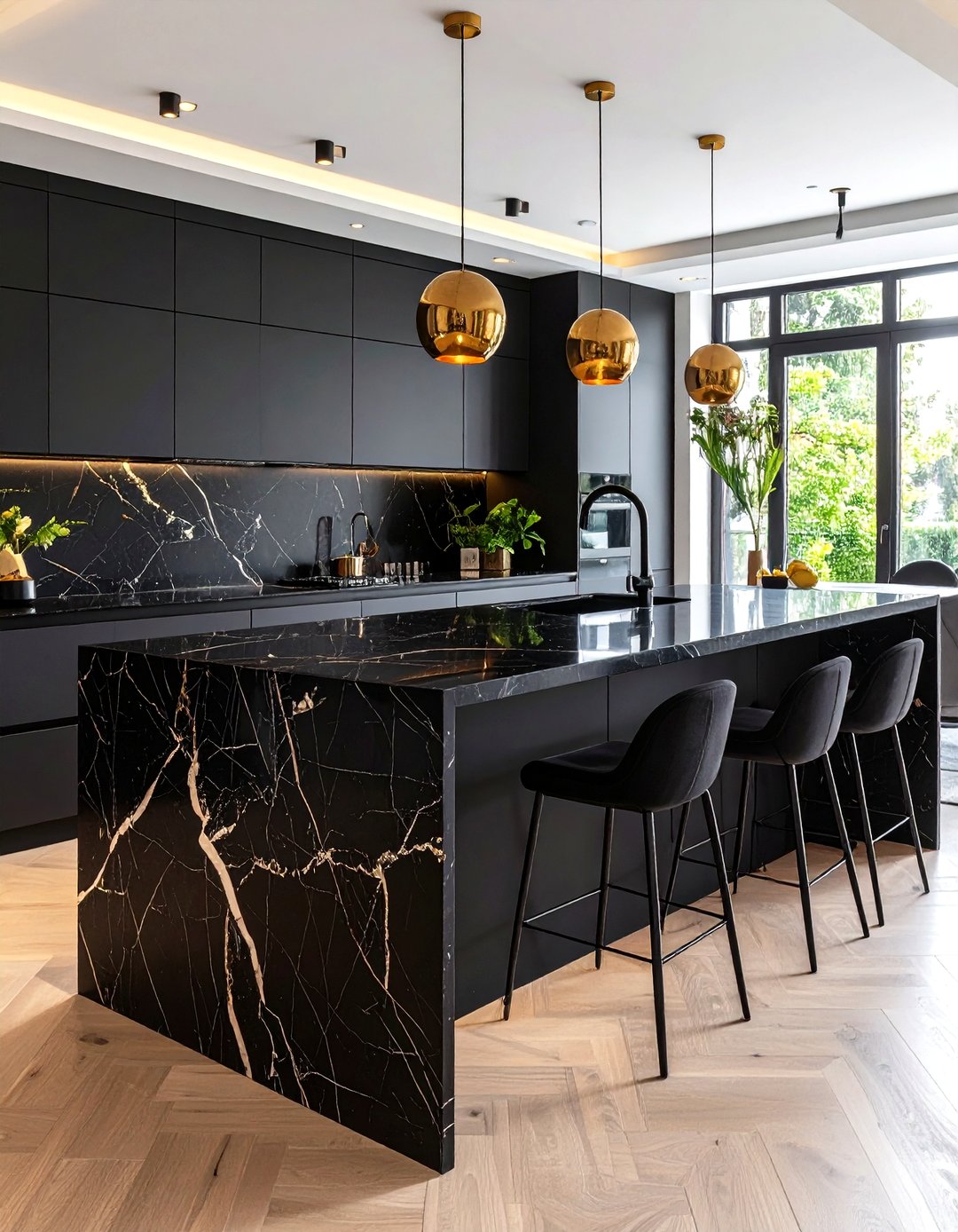 24 Black Kitchen Islands for Bold, Functional Spaces - Too Much Time