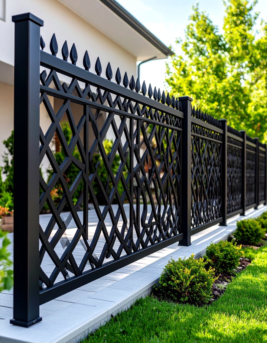 24 Black Fence Ideas for Modern Privacy and Style Now - Too Much Time