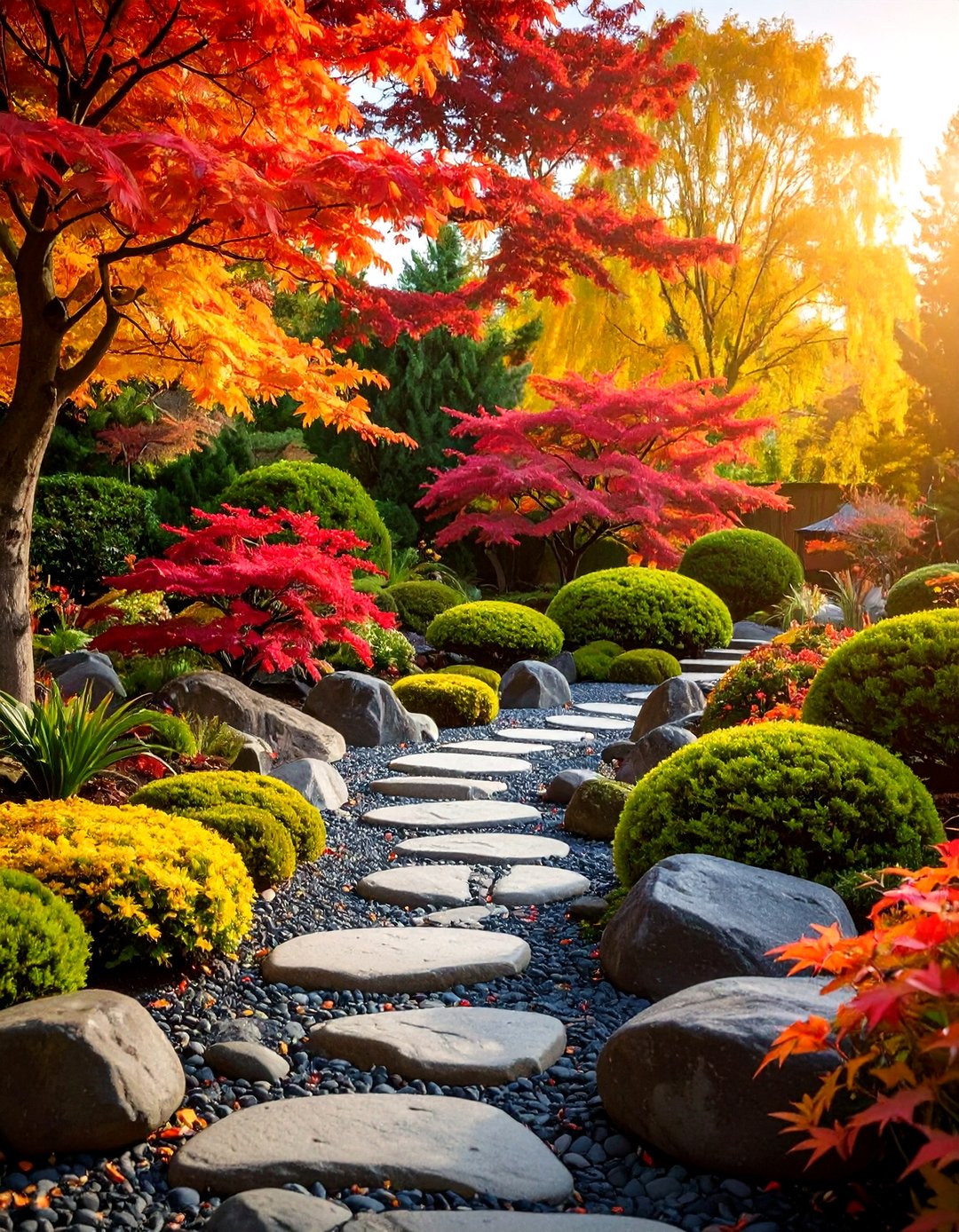 24 Black River Rock Landscaping Ideas to Boost Texture - Too Much Time