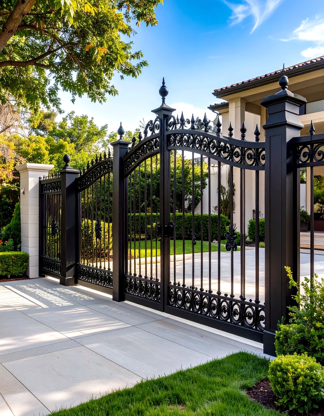 24 Black Fence Ideas for Modern Privacy and Style Now - Too Much Time