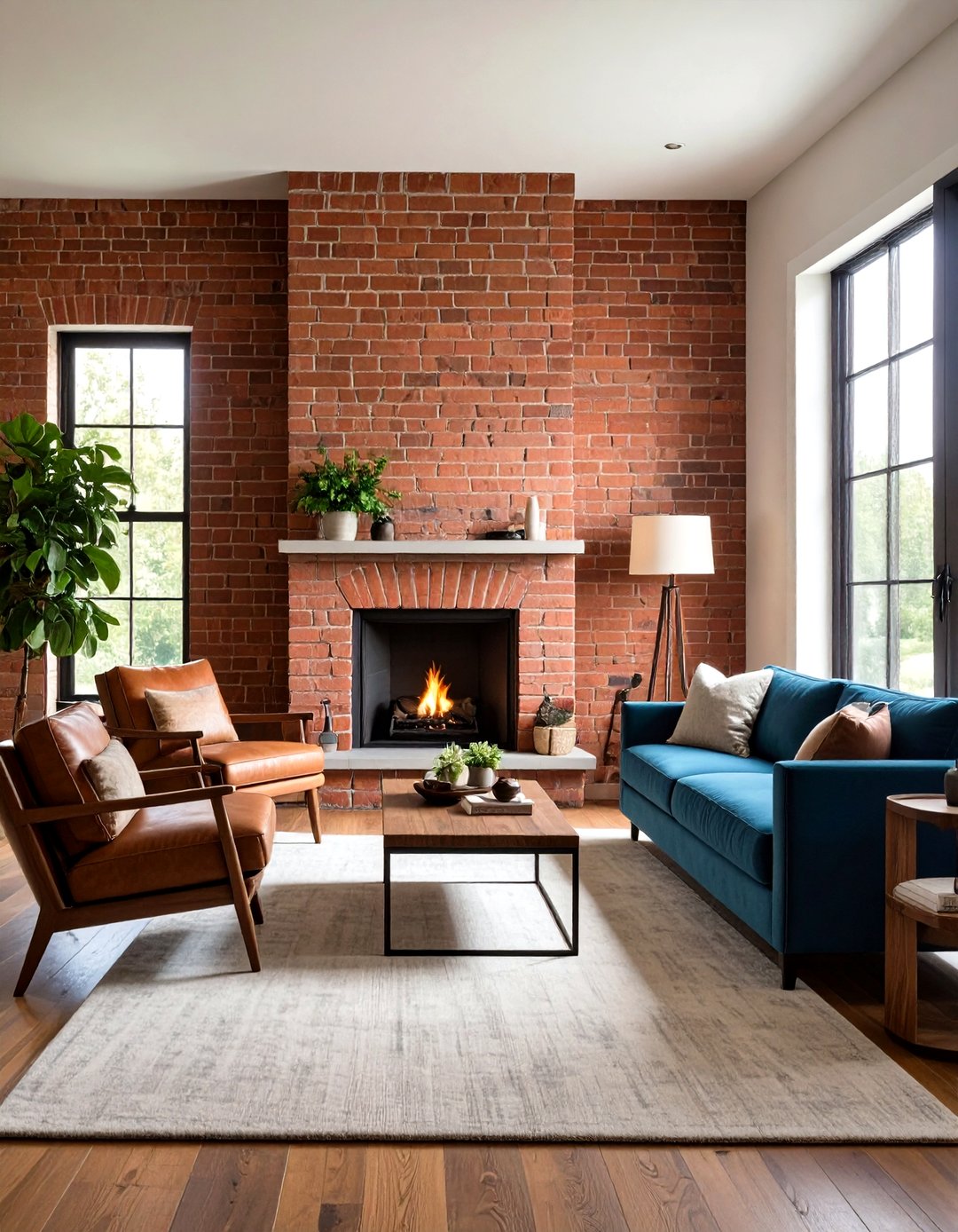 24 Fireplace Wall Ideas Bold Accents For A Focal Point Photo Inspiration