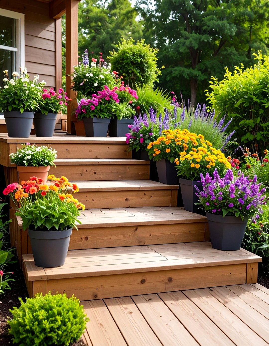24 Deck Steps Ideas: Safer, Easier Outdoor Access Tips - Too Much Time