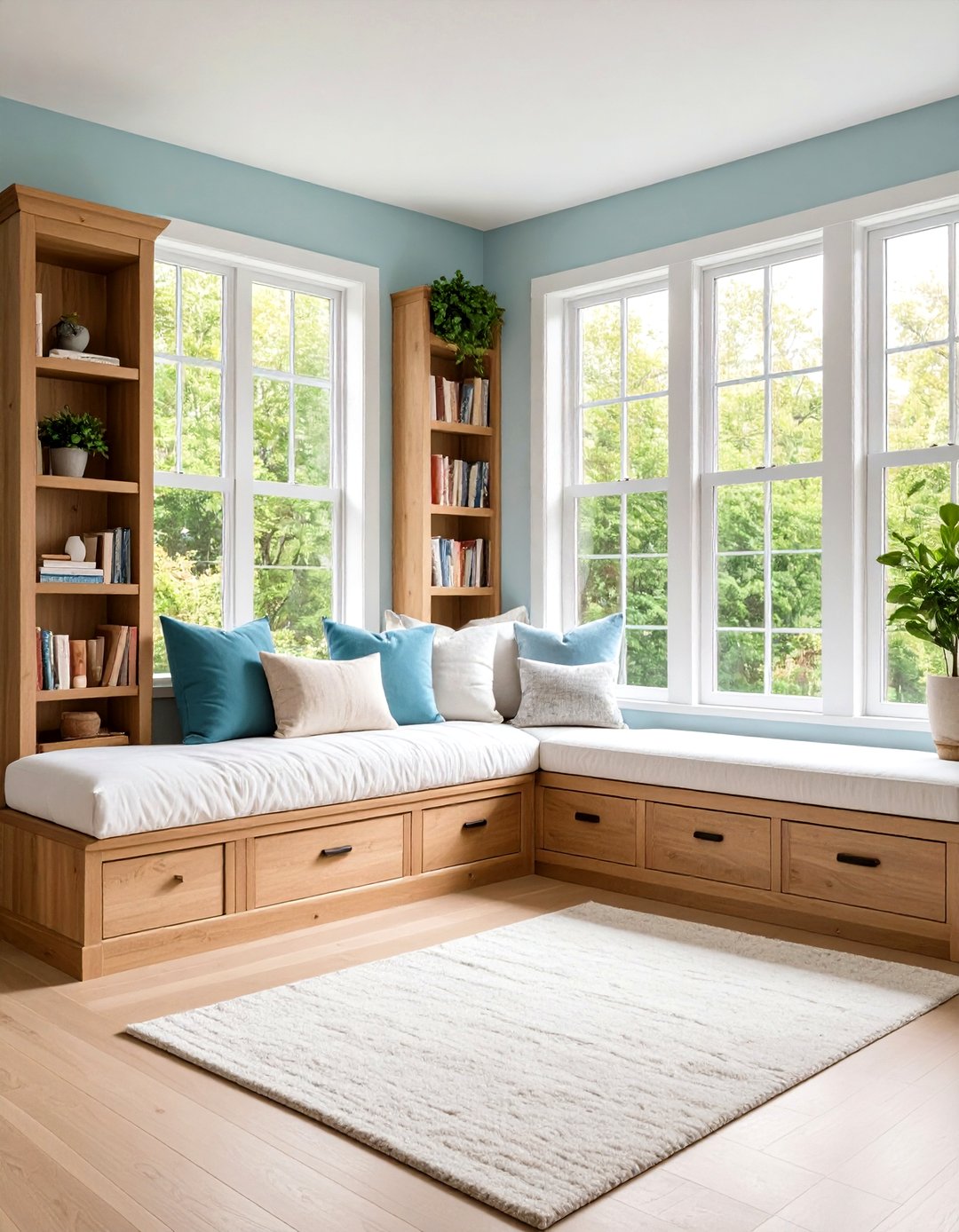 24 Bookcases Around Window Design Ideas for Your Space - Too Much Time