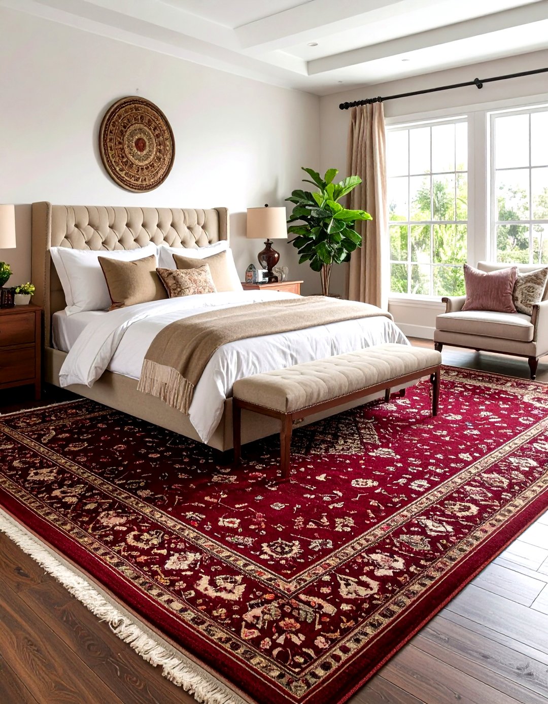24 Burgundy Bedroom Ideas: Rich Tones for Bedrooms - Too Much Time