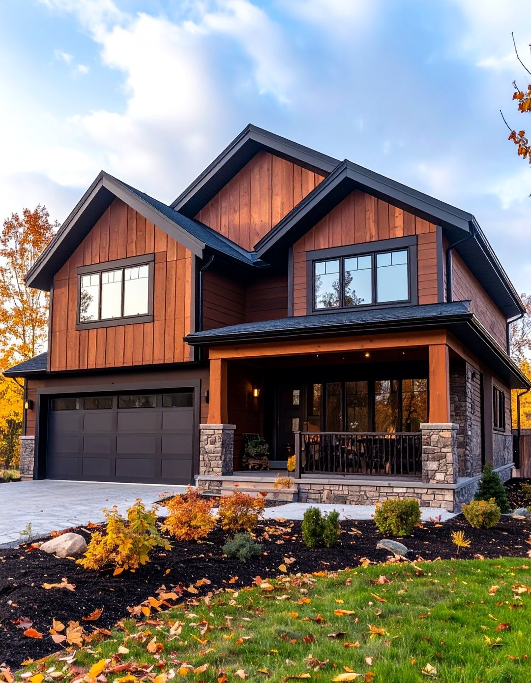 24 Brown Exterior House Colors for Modern Curb Appeal - Too Much Time