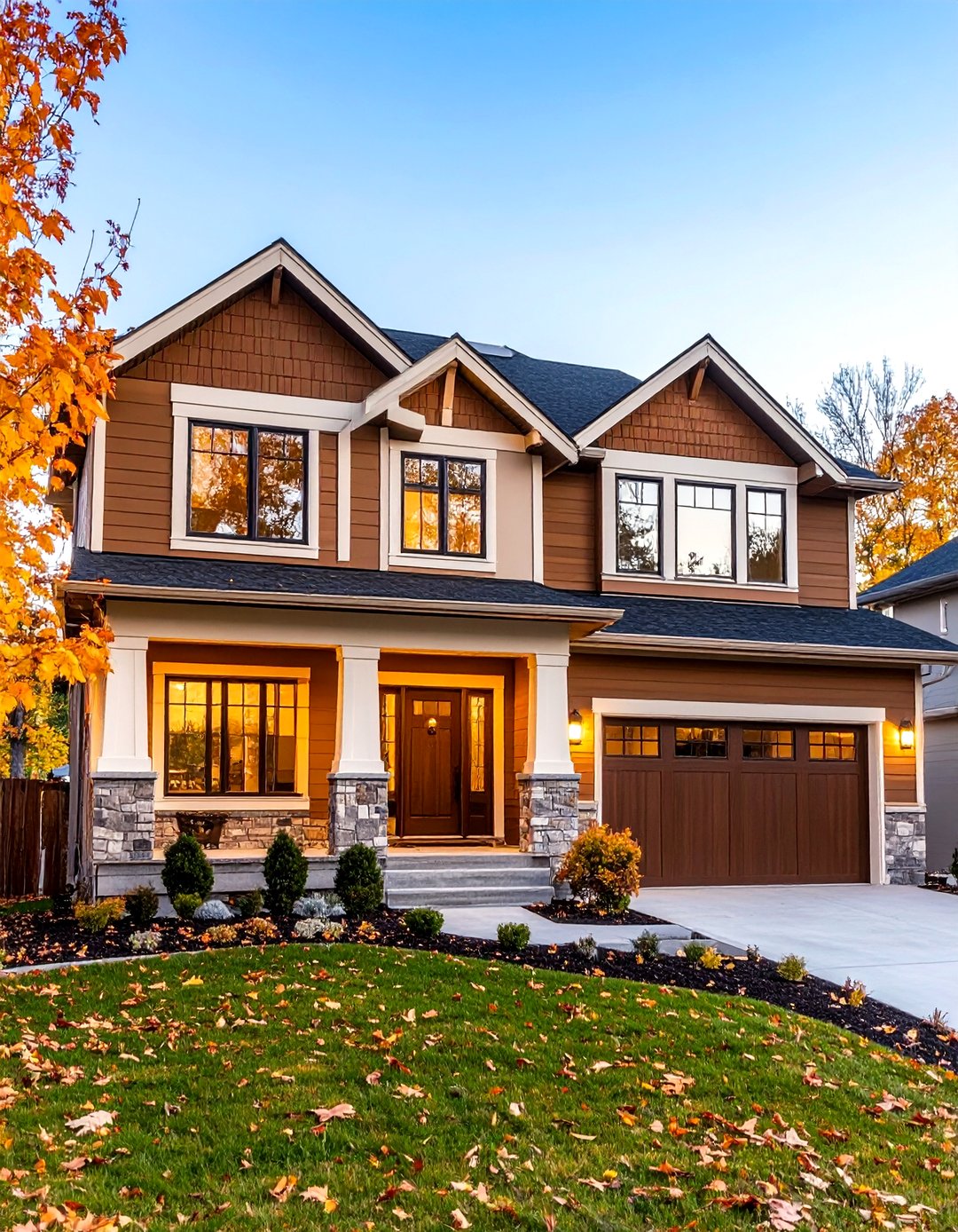 24 Brown Exterior House Colors for Modern Curb Appeal - Too Much Time
