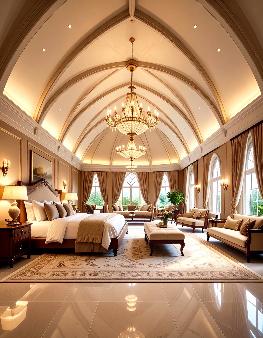 24 Cathedral Ceiling Ideas to Elevate Spaces with Drama - Too Much Time - Luxury Cathedral Ceiling Apartments