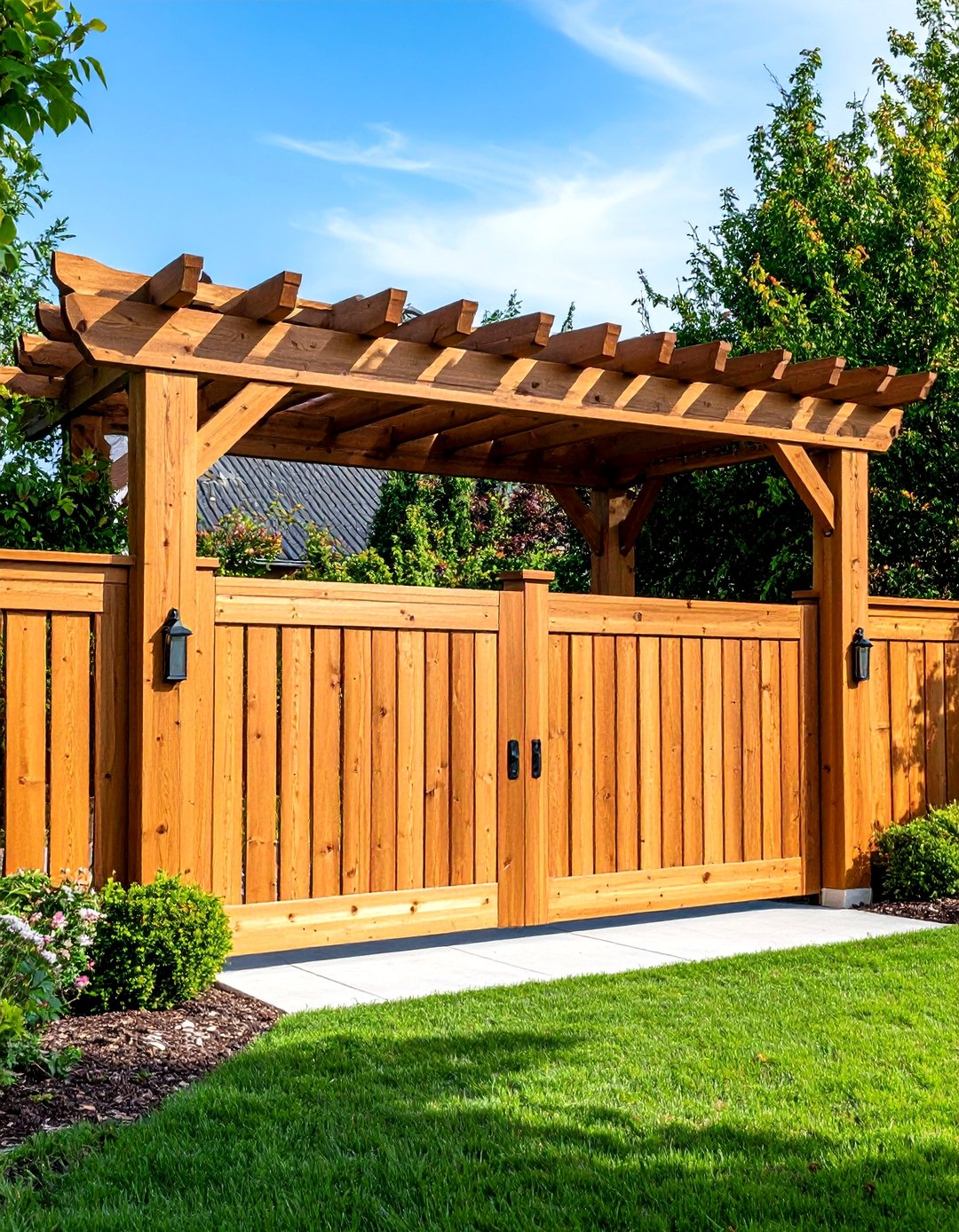 24 Cedar Fence Ideas to Boost Curb Appeal and Privacy - Too Much Time