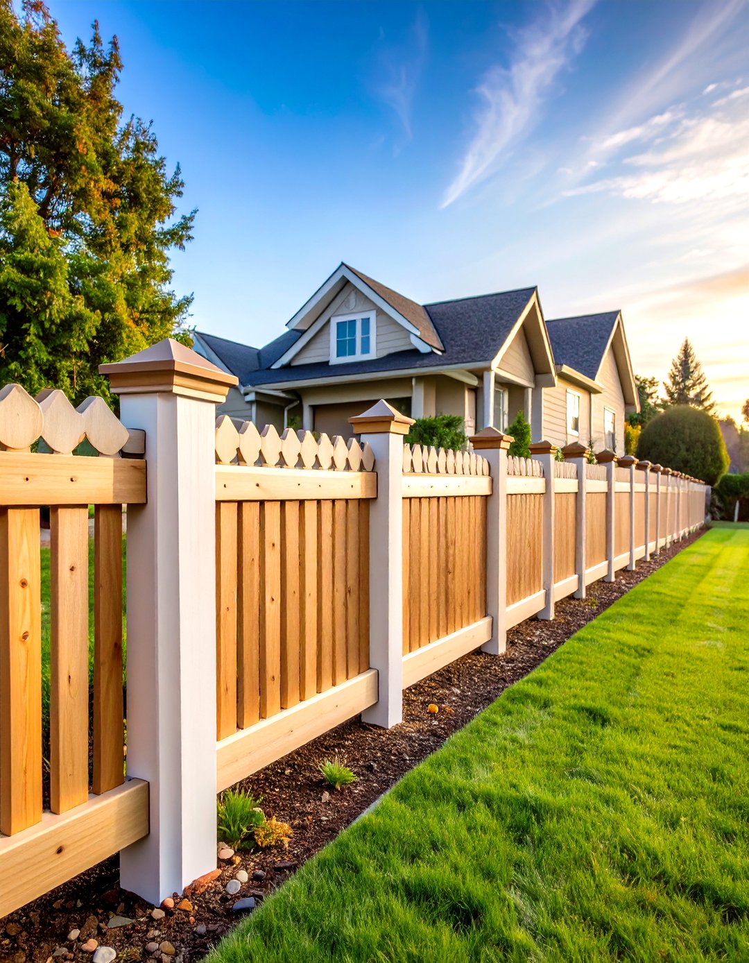 24 Cedar Fence Ideas to Boost Curb Appeal and Privacy - Too Much Time