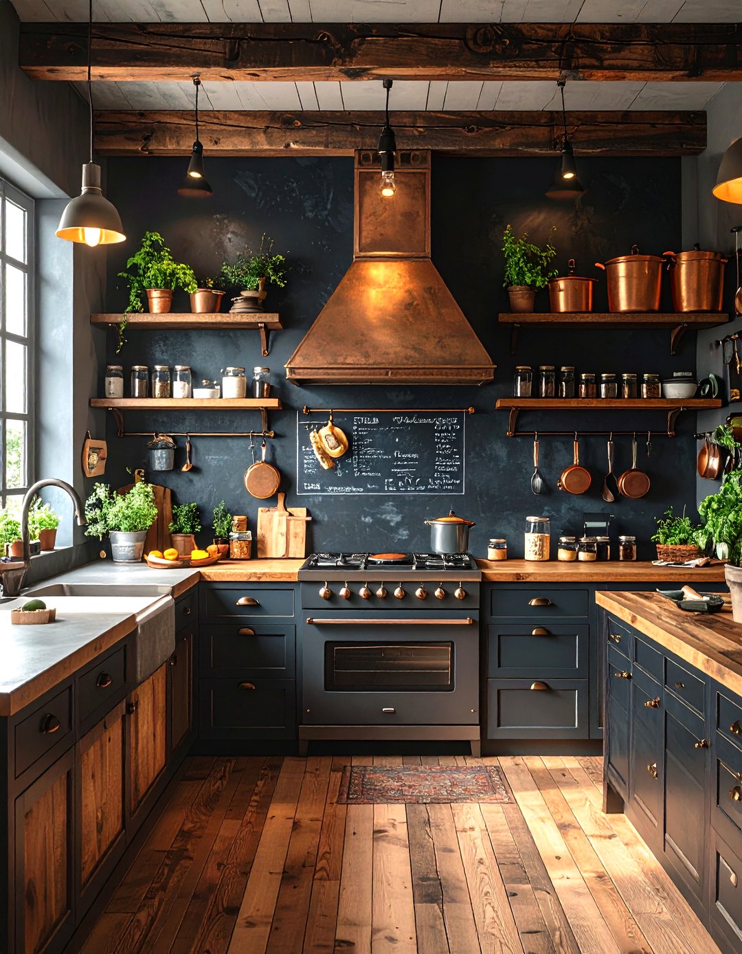 24 Rustic Kitchen Ideas for Practical Kitchens Today - Too Much Time