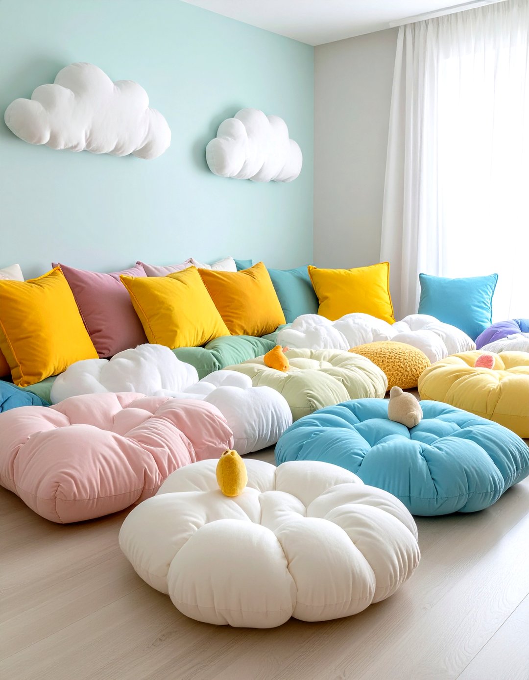 24 Cloud Themed Nursery Ideas for Dreamy Days Ahead - Too Much Time