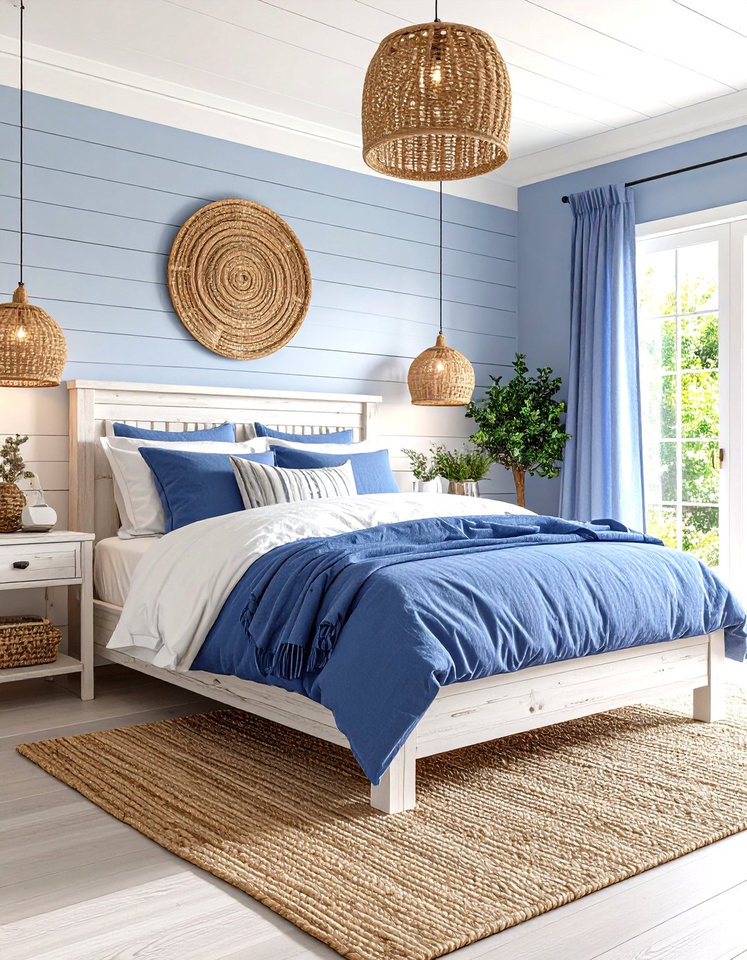 24 Periwinkle Bedroom Ideas for Cozy Calming Nights - Too Much Time