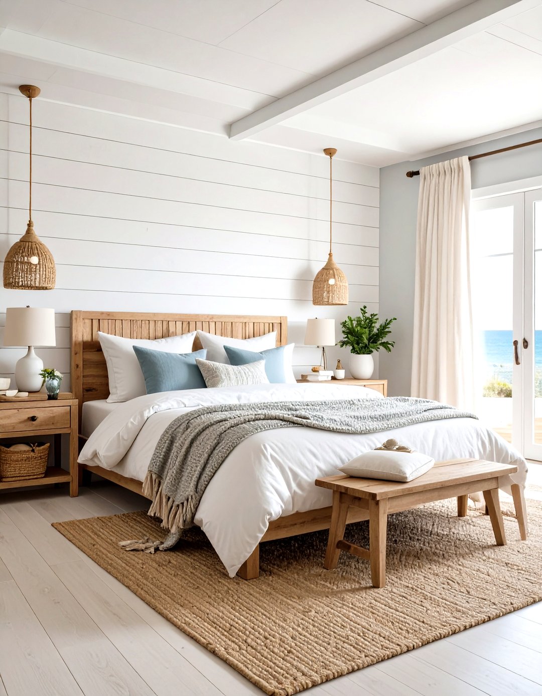 24 Shiplap Bedroom Ideas to Create Serene Retreats - Too Much Time
