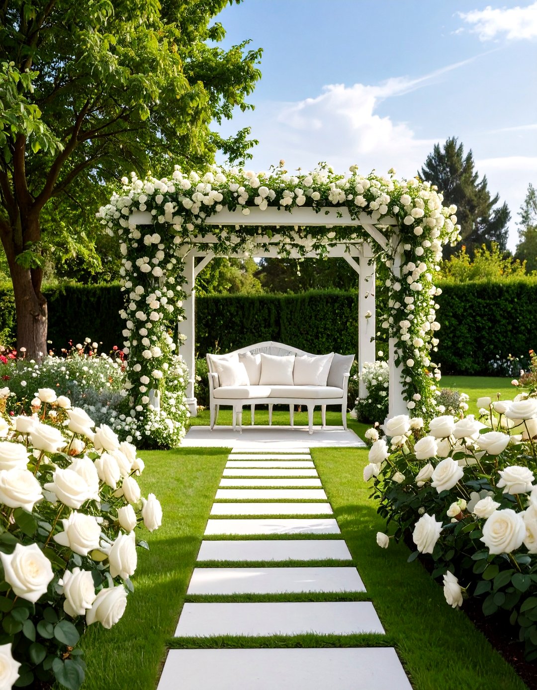 24 Rose Garden Ideas: Romantic Botanicals & Color Scheme - Too Much Time
