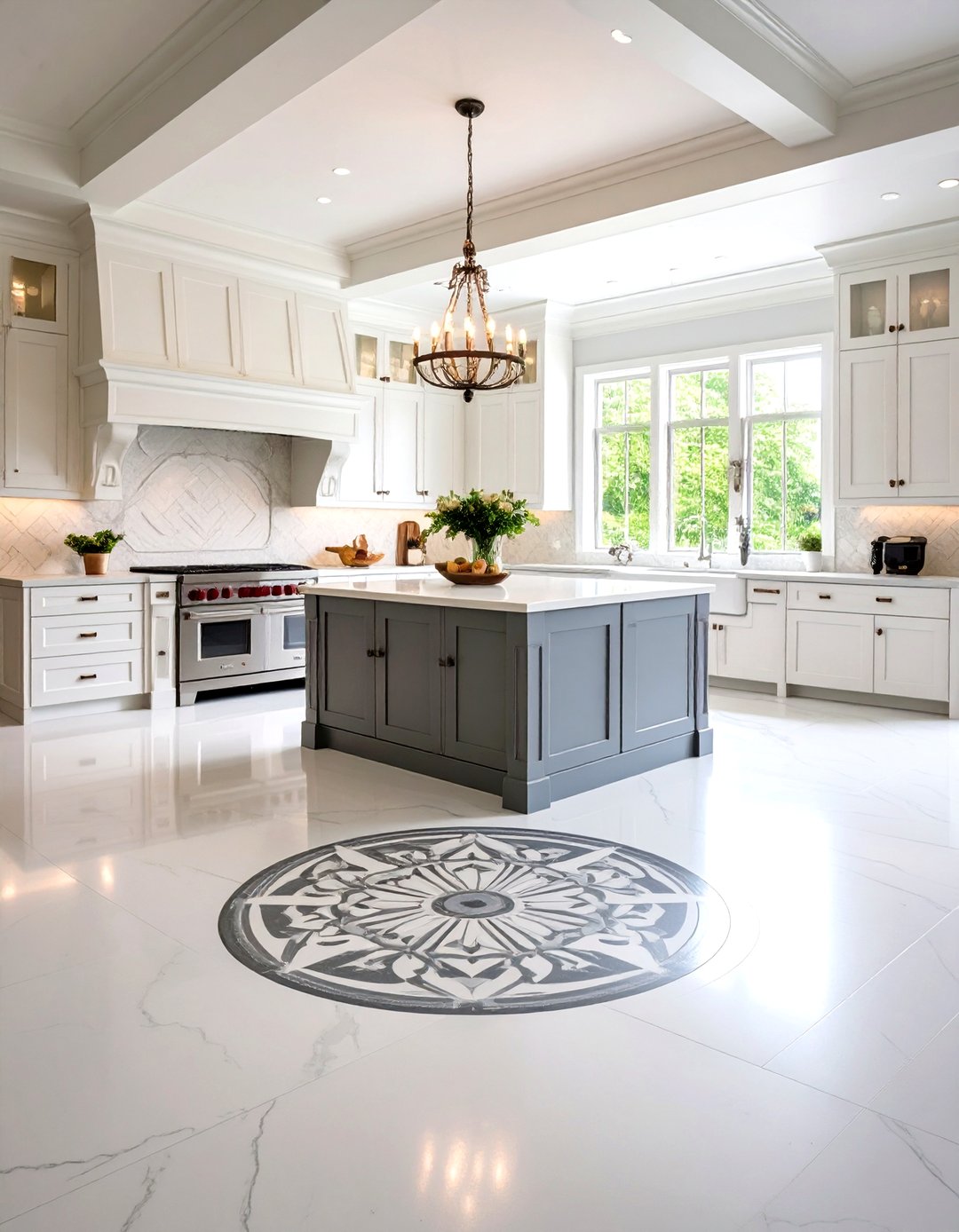 24 Concrete Floor Kitchen Ideas for Durable Kitchens - Too Much Time