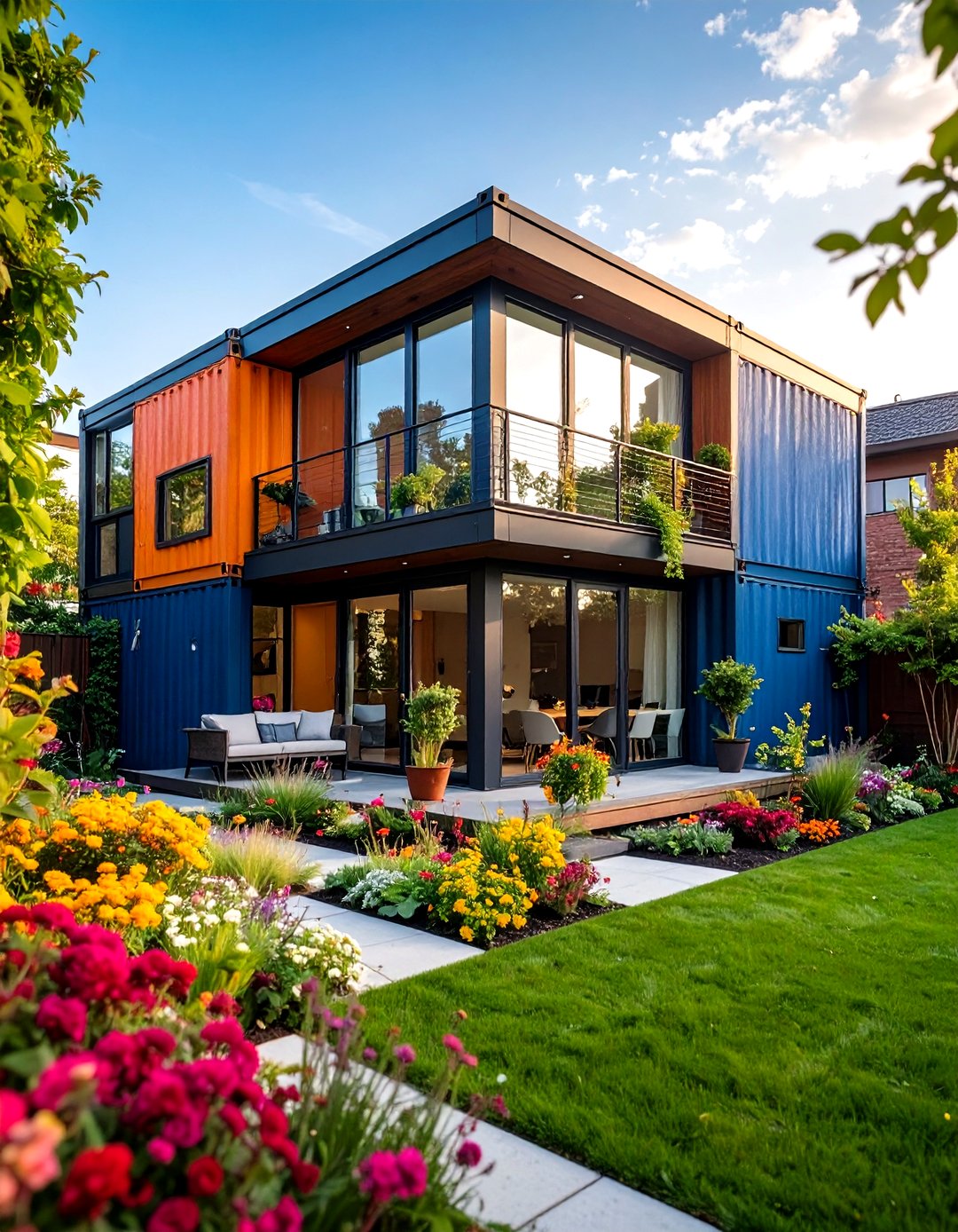 24 Container Home Ideas: Compact Living On a Budget - Too Much Time