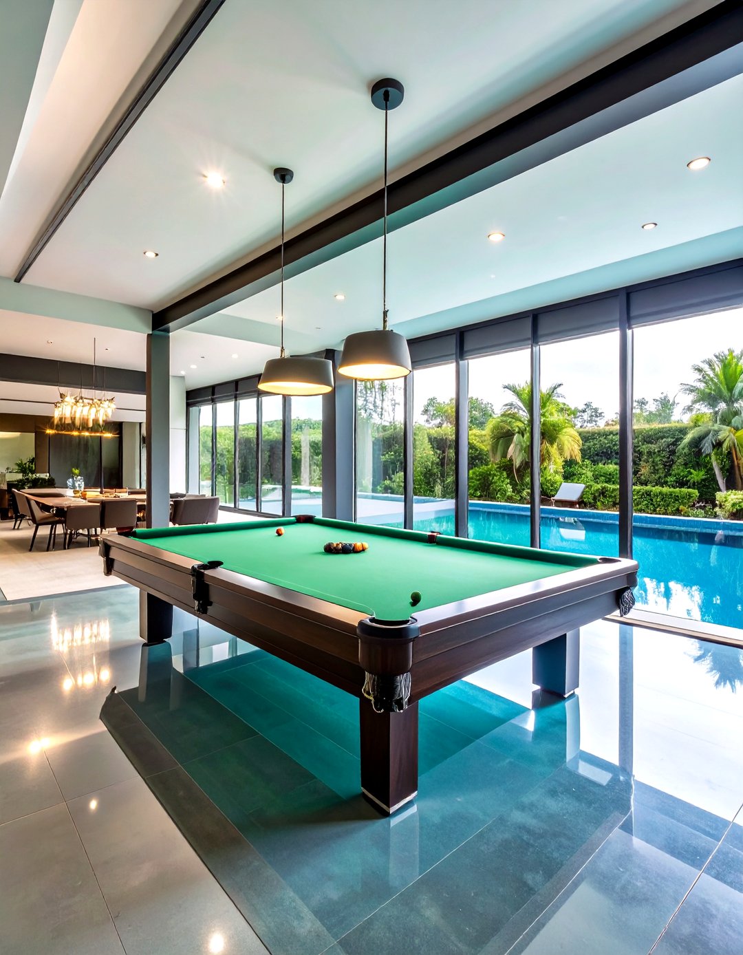 24 Pool Table Room Ideas to Elevate Game Night Decor - Too Much Time