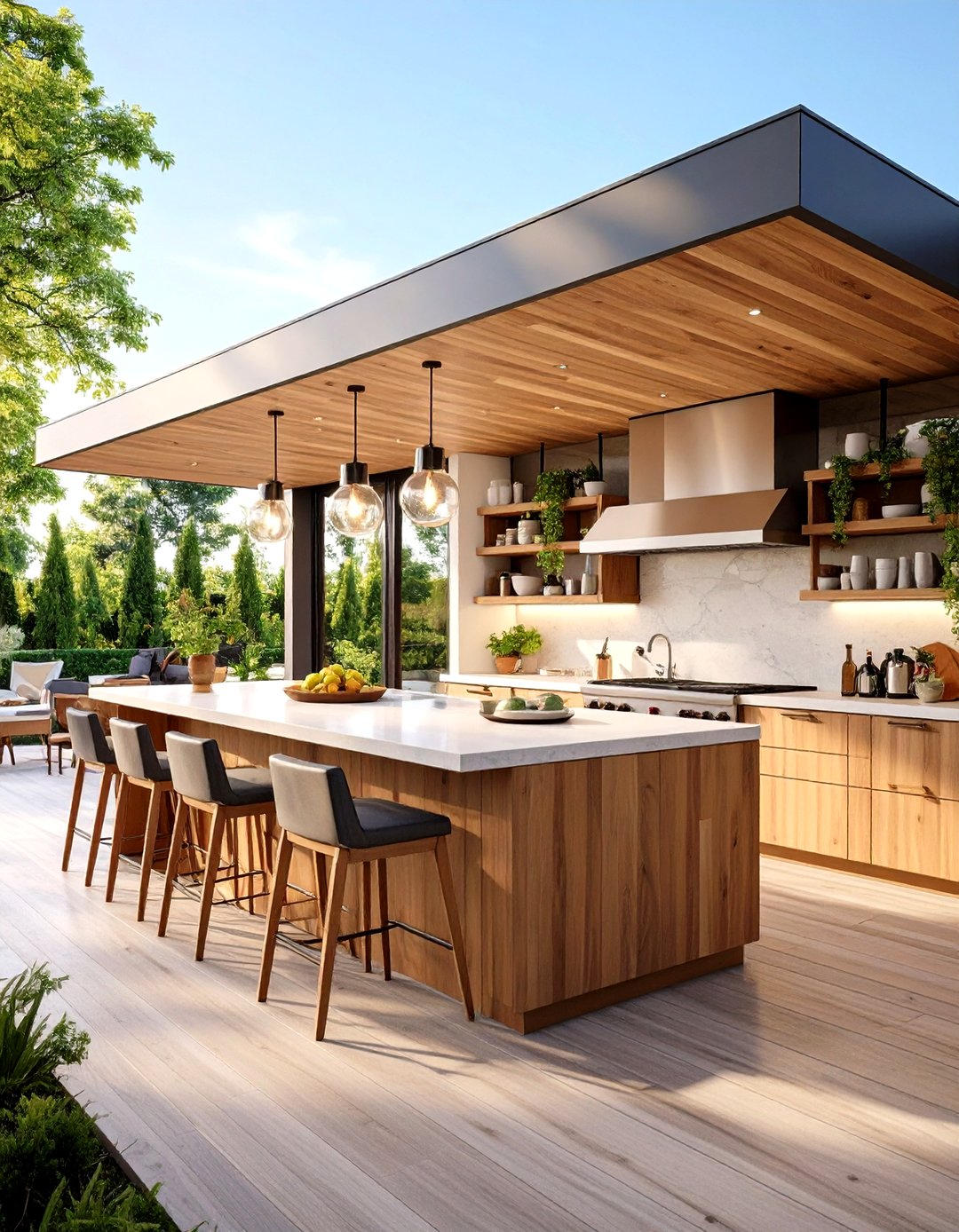 24 Summer Kitchen Ideas for Bright, Breezy Cooking - Too Much Time
