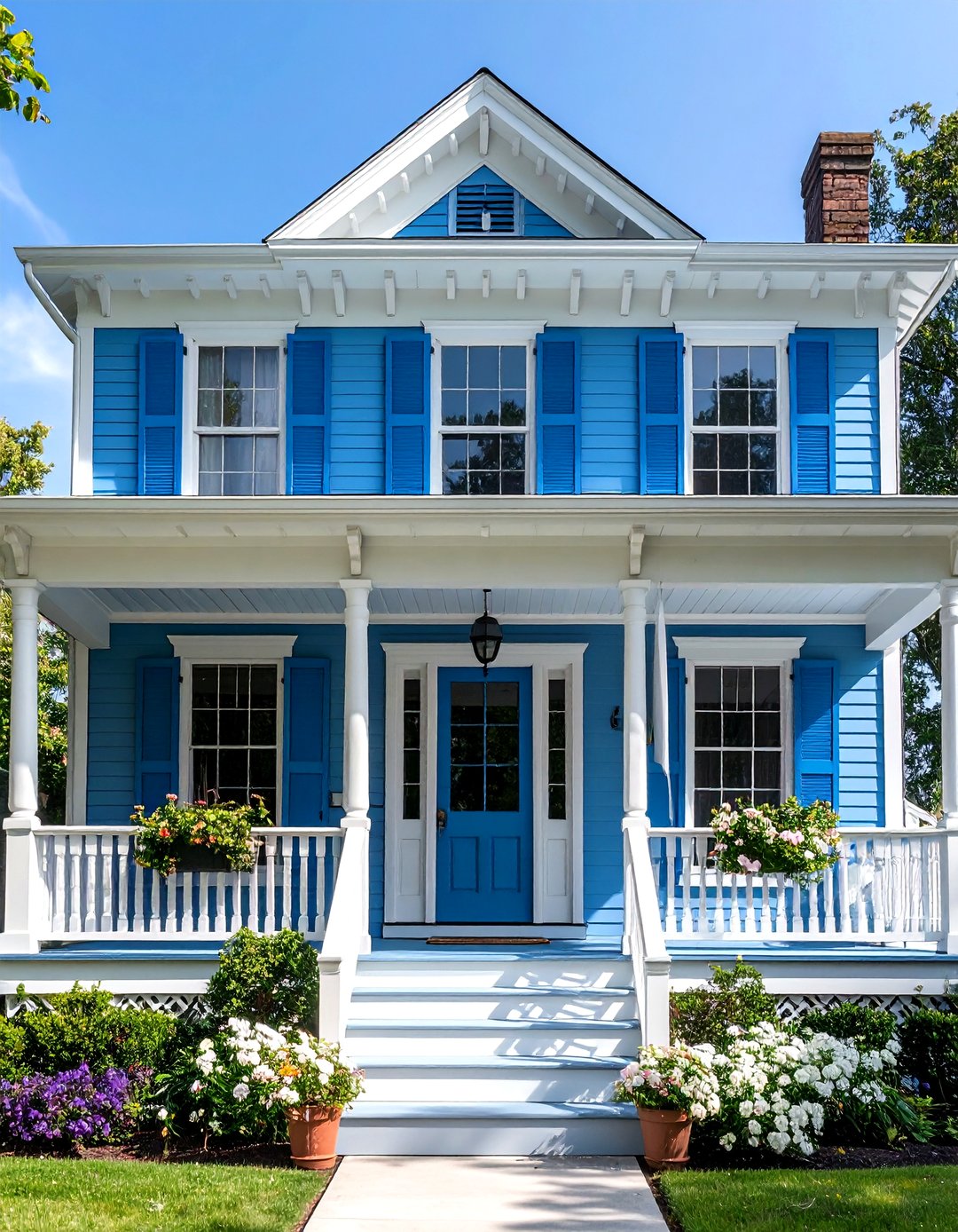 24 Blue Victorian House Colors: Classic Curb Appeal - Too Much Time