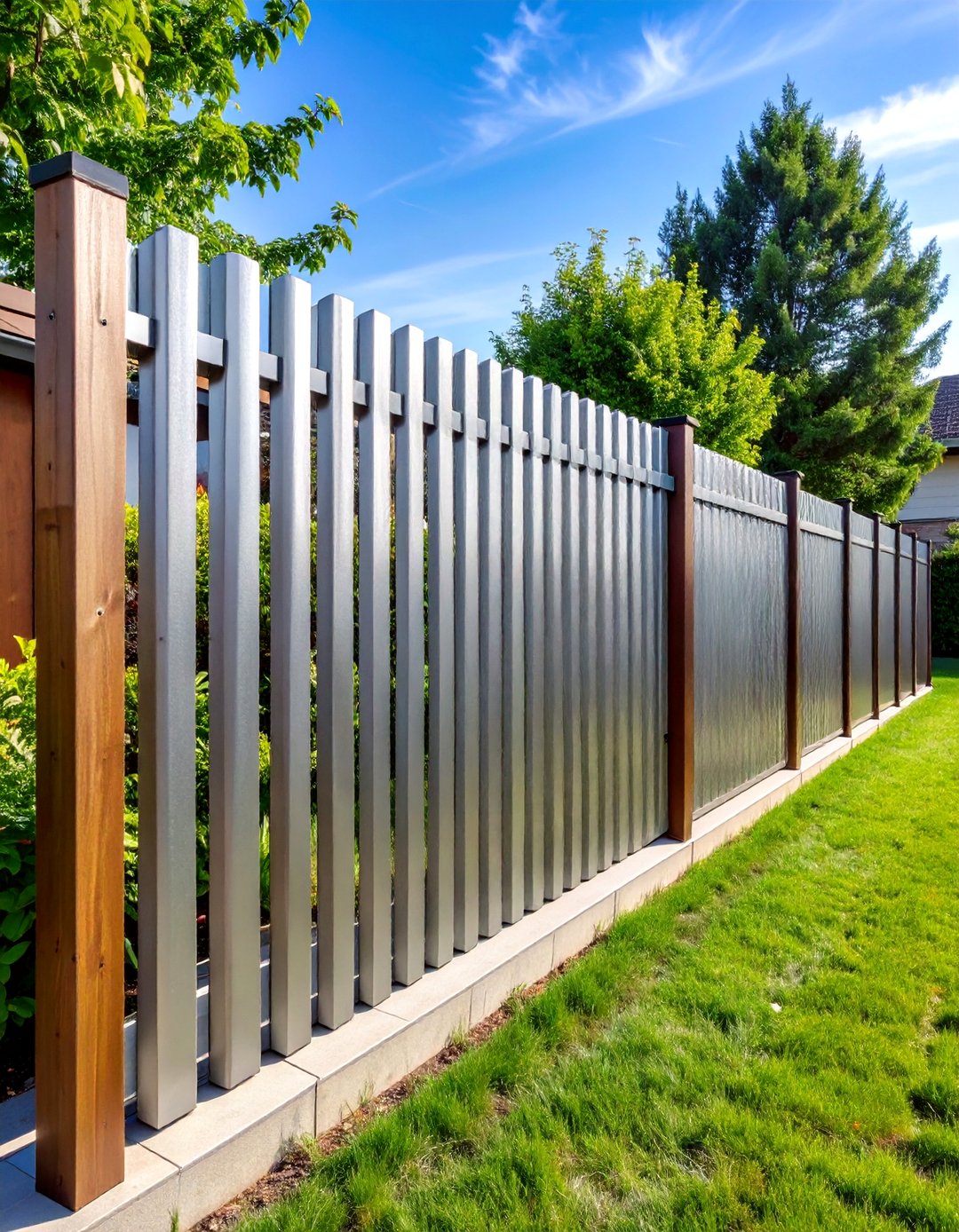 24 Backyard Fence Ideas for Privacy and Curb Appeal - Too Much Time