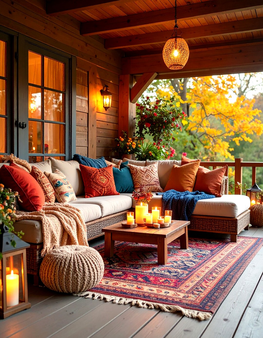 24 Small Porch Ideas with Cozy Seating and Planters - Too Much Time