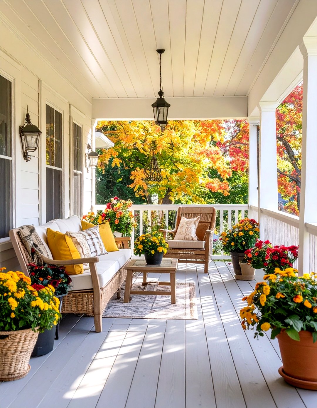 24 Vinyl Porch Ceiling Ideas to Brighten Outdoor Spaces - Too Much Time