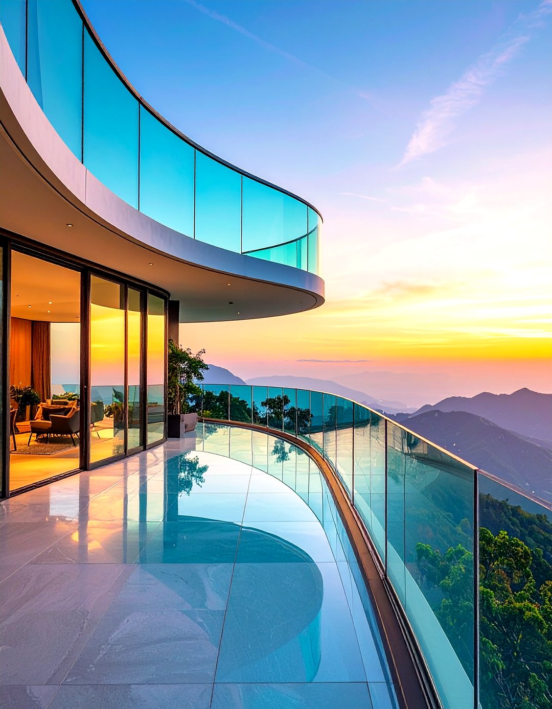 24 Glass Balcony Design Ideas: for Chic Outdoor Living - Too Much Time
