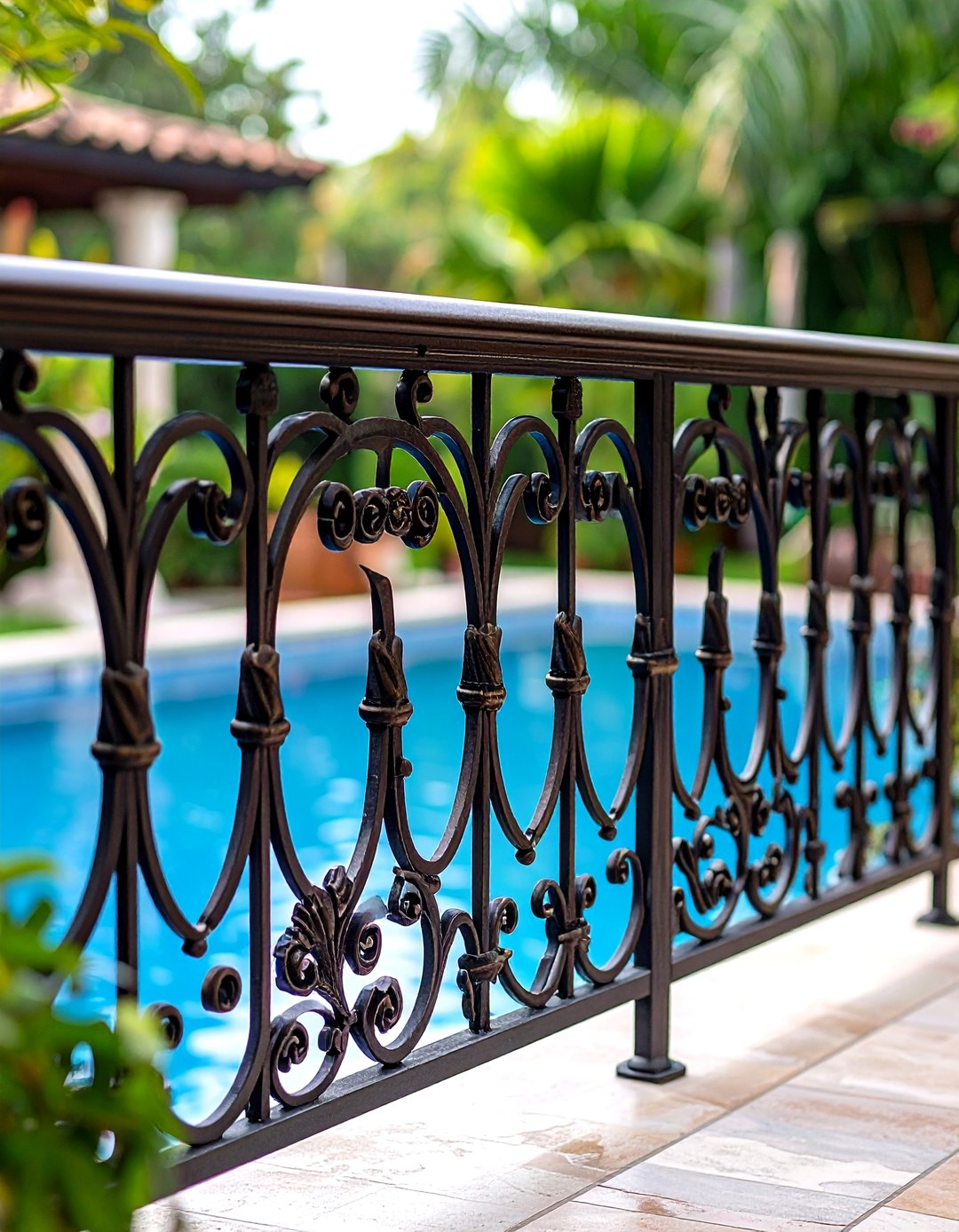 24 Pool Deck Railing Ideas for Stylish Outdoor Safety - Too Much Time
