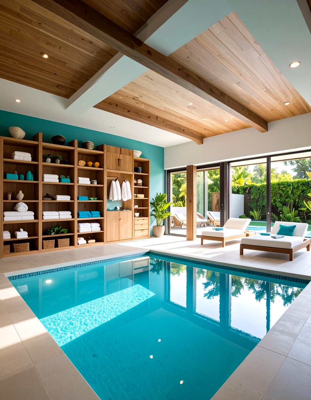 24 Pool Storage Ideas to Declutter and Organize Smartly - Too Much Time