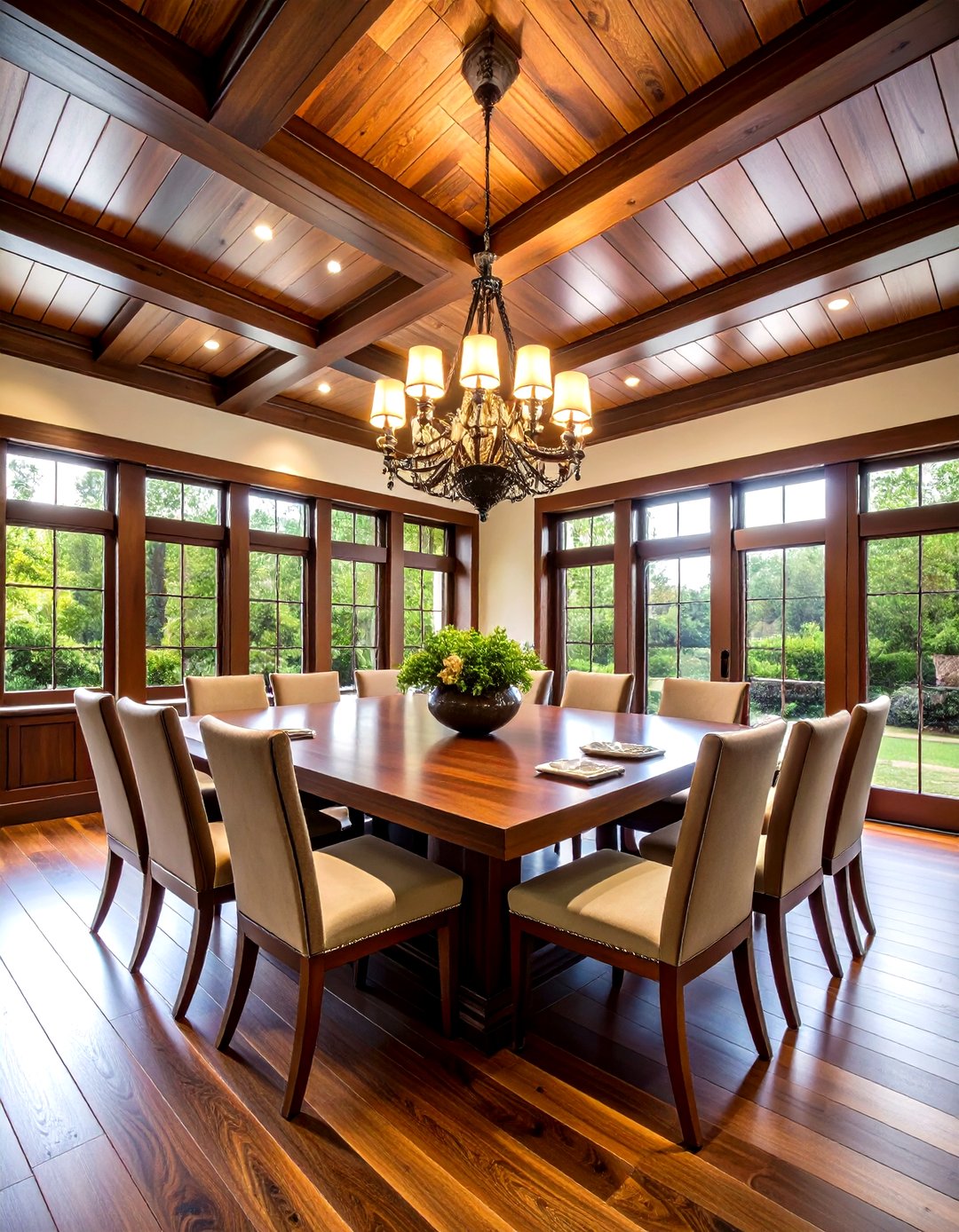 24 Wood Plank Ceiling Ideas: Textured Timber Ceilings for Homes - Too ...