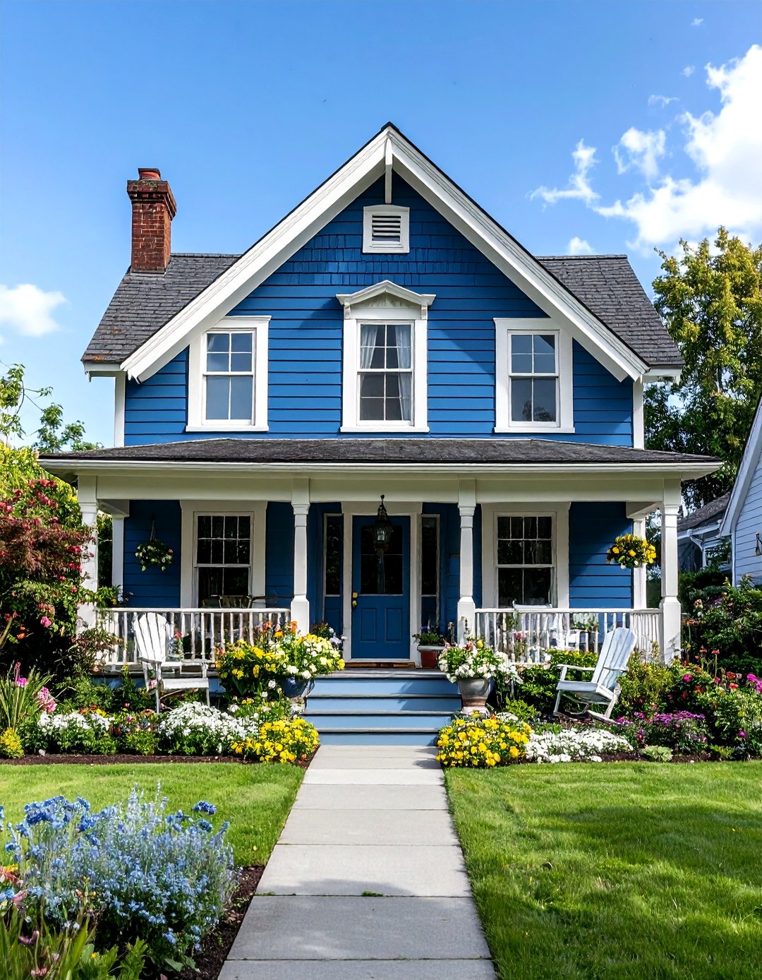 24 Blue Victorian House Colors: Classic Curb Appeal - Too Much Time