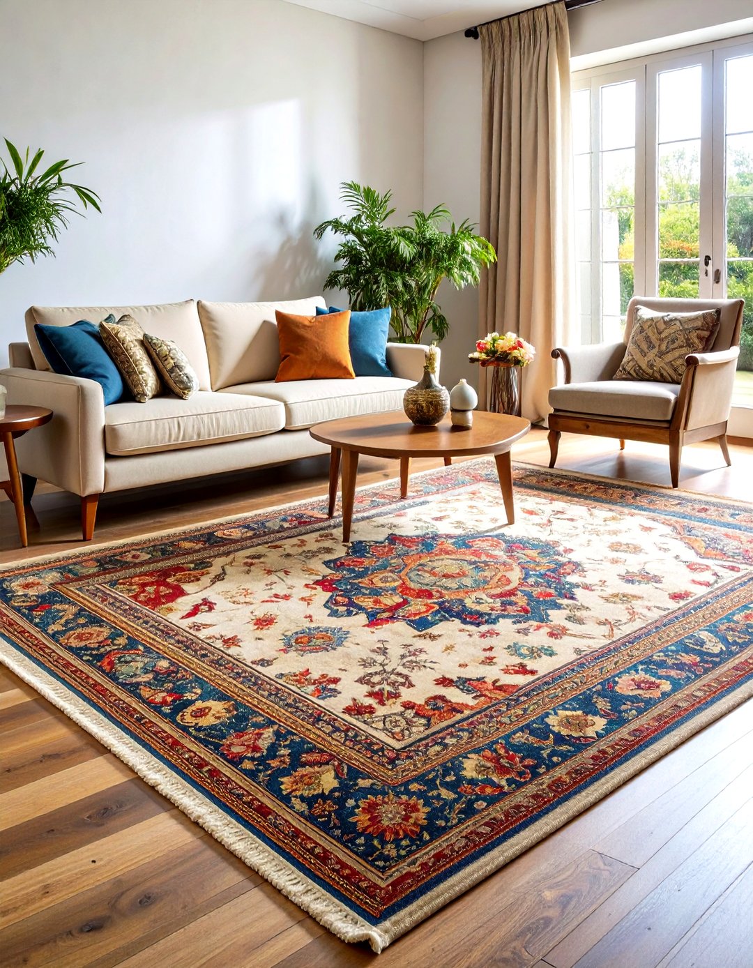 24 Boho Rug Ideas to Add Texture and Color to Rooms - Too Much Time