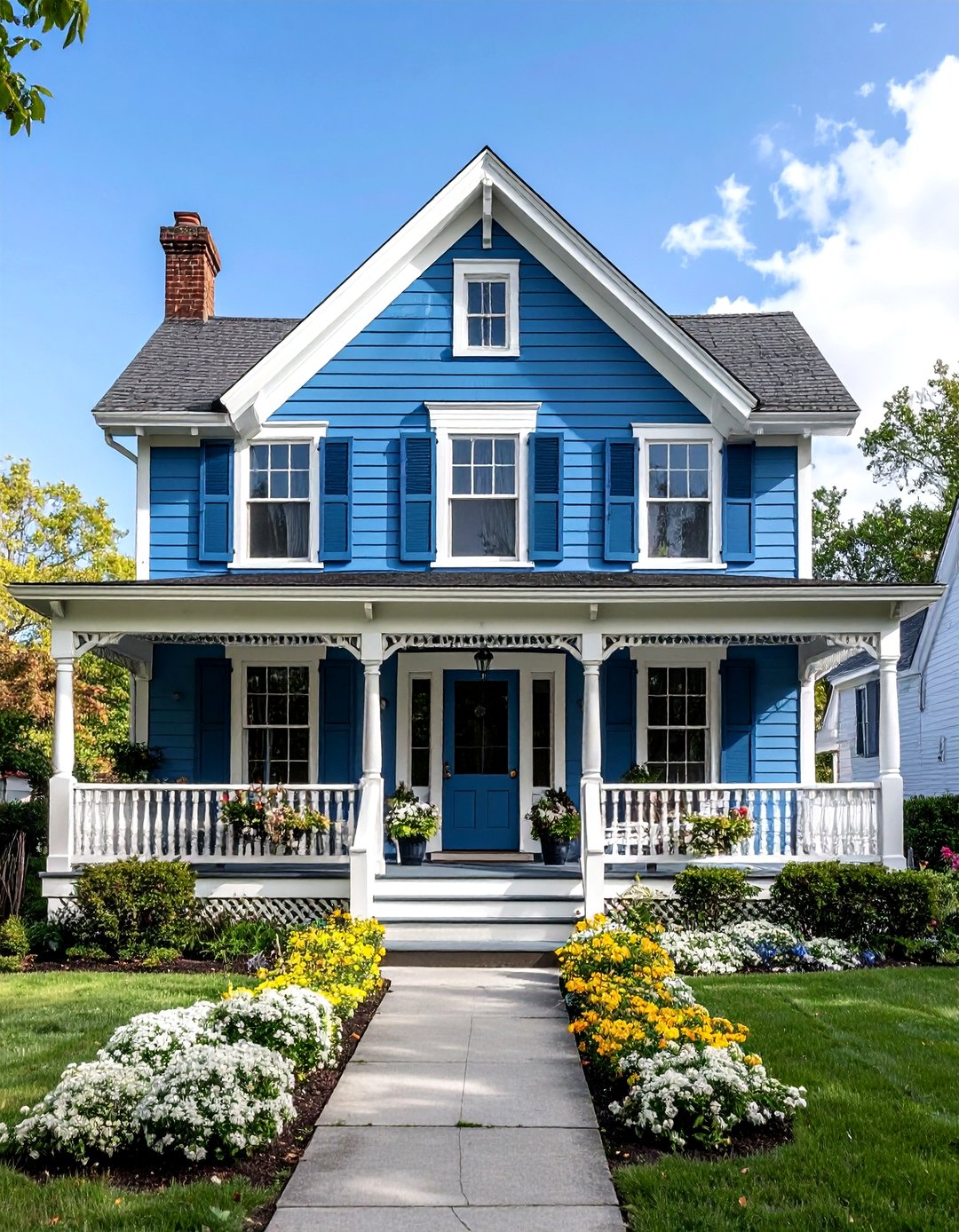 24 Blue Victorian House Colors: Classic Curb Appeal - Too Much Time