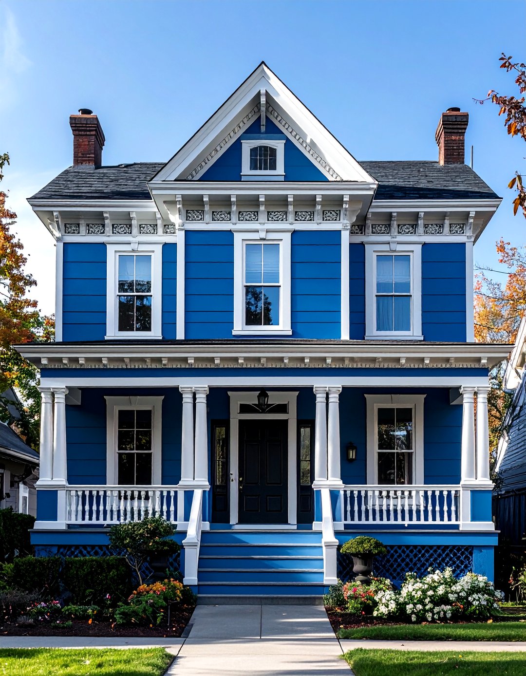 24 Blue Victorian House Colors: Classic Curb Appeal - Too Much Time