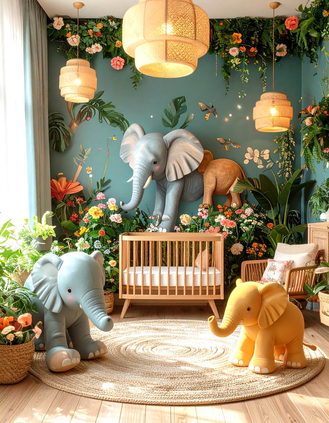 24 Elephant Nursery Ideas for Playful Kids Rooms Today - Too Much Time
