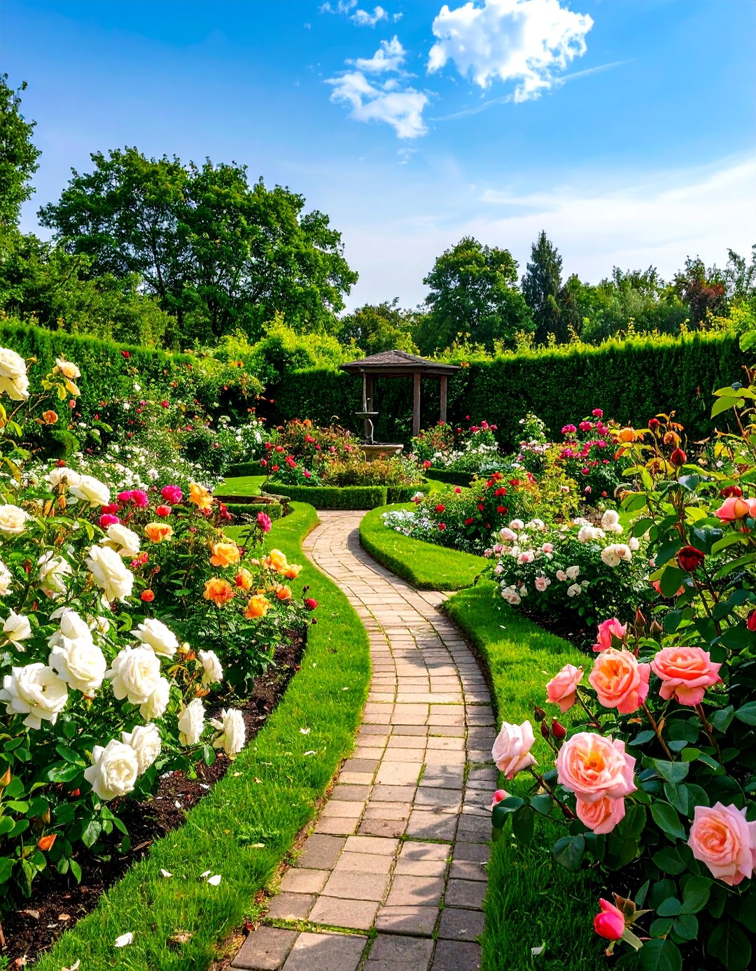 English Country Roses Image 24 Garden Focal Point Ideas: Create Bold Yard Accents - Too Much Time