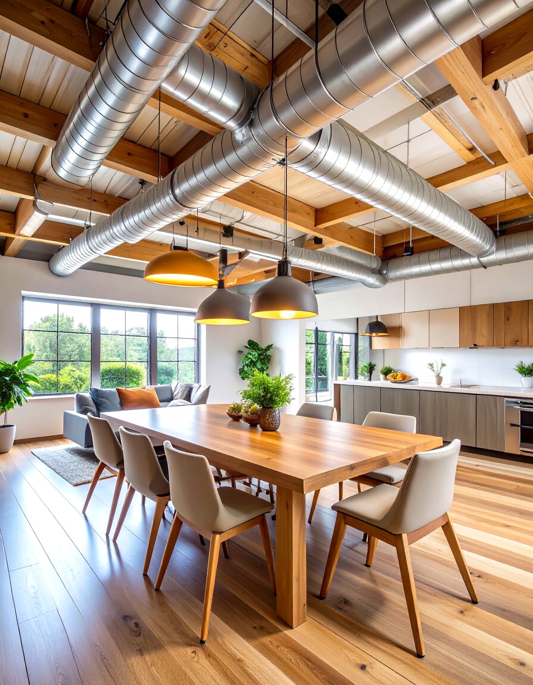 24 Industrial Dining Room Ideas to Craft Gritty Setups - Too Much Time