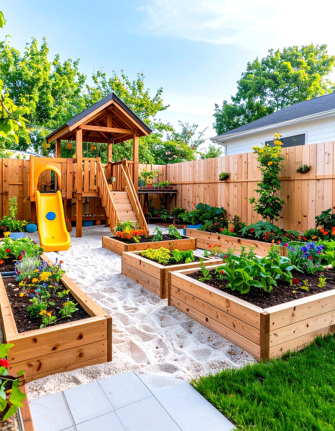 24 L Shaped Backyard Ideas: Stylish Outdoor Layouts - Too Much Time