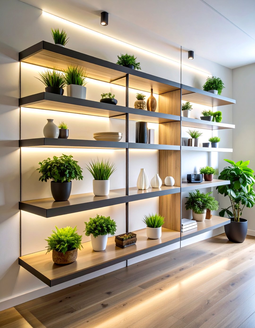 Smartwater Led Bookcase Rack 24 Bookshelf Lighting Ideas for Cozy Reading Corners - Too Much Time