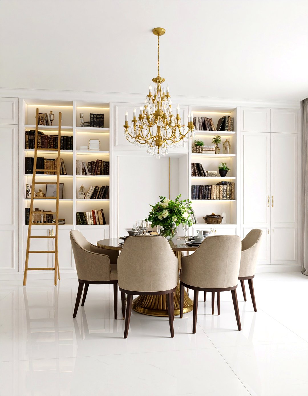 24 Library Dining Room Combo Ideas: Cozy Space Fusion - Too Much Time