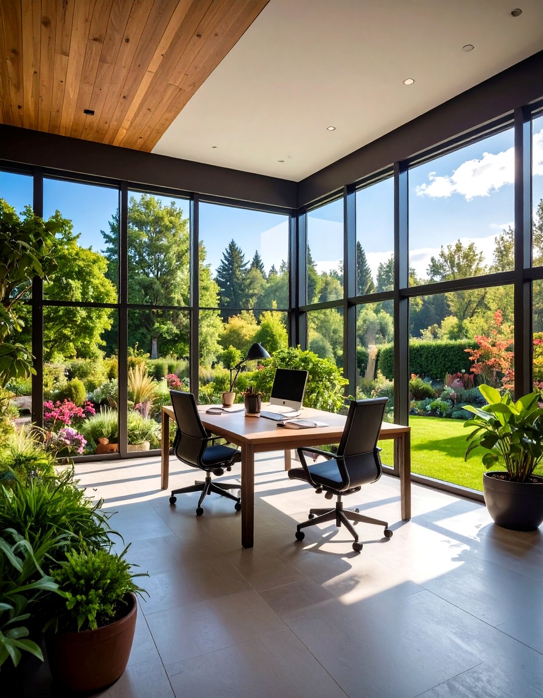 24 Garden Office Ideas: Create a Calm Outdoor Workspace - Too Much Time